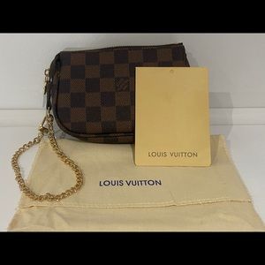 louis vuitton mini pochette damier ebene